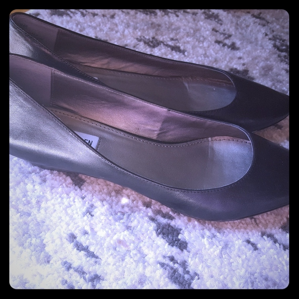Leather Steve Madden Sofiee kitten heels